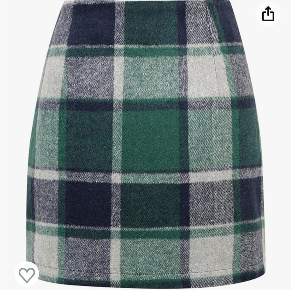 Plaid skirt
